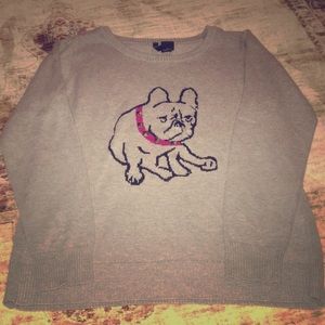 bulldog sweater